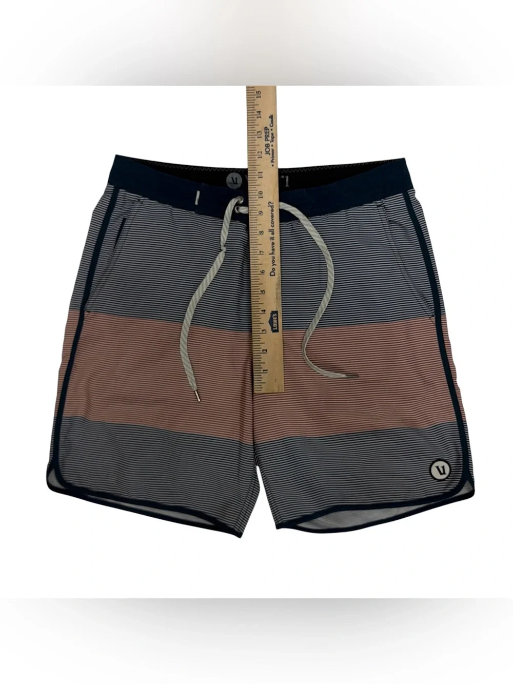 Vuori Cruise Board Shorts Mens 30 Blue 7” Performance Swim Beach Surf Trunk V314
